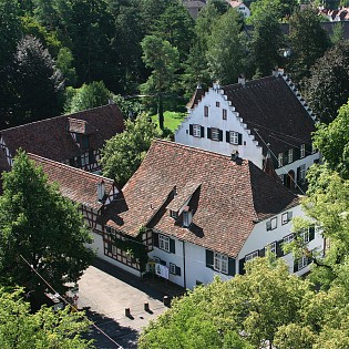 Museum und Lüscherhaus aus Nordwesten